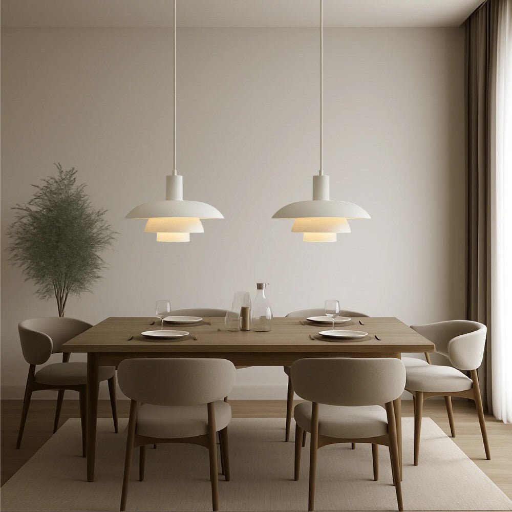 Lustre Moderne Superposé