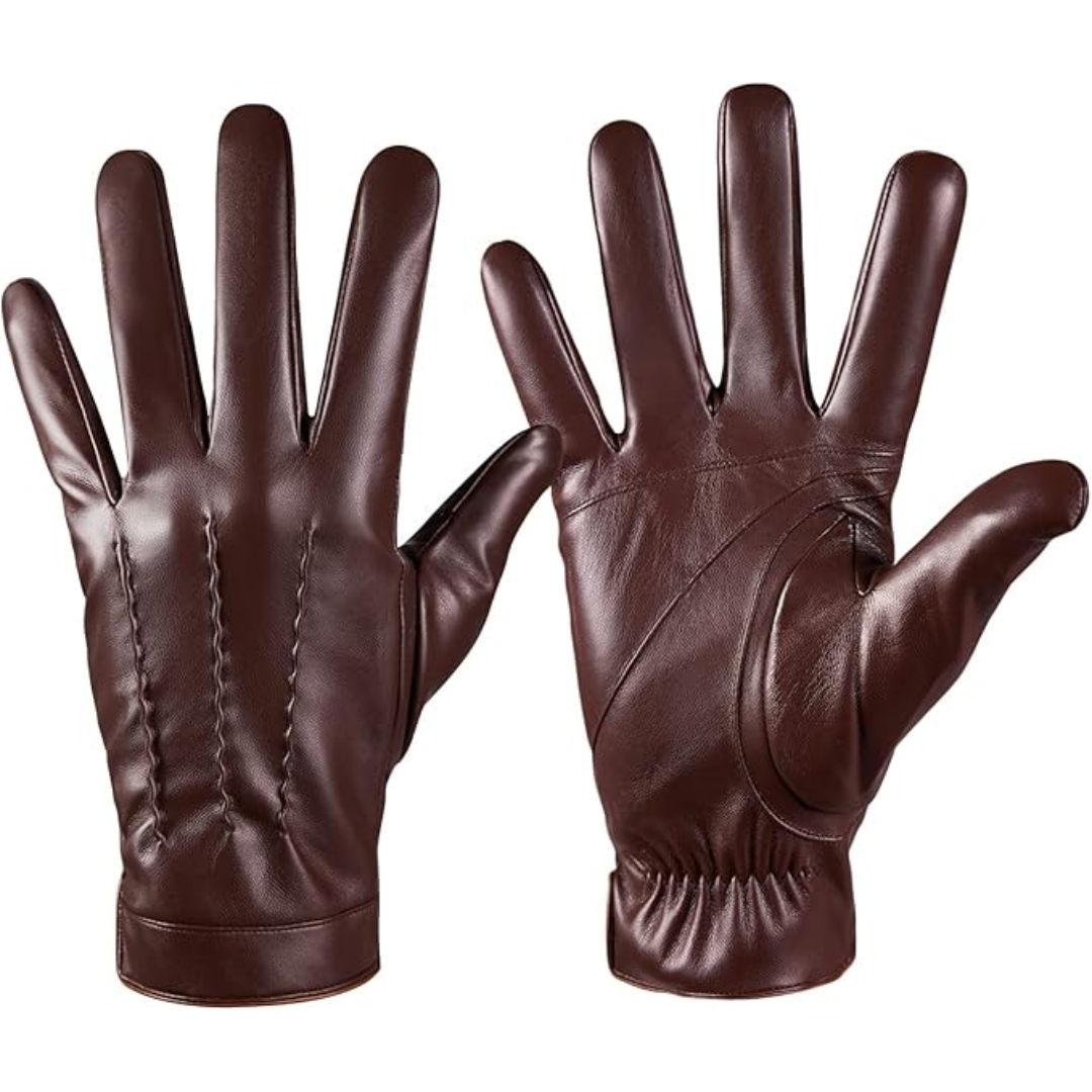 Gants d'Hiver Tactiles en Cuir - Daniel