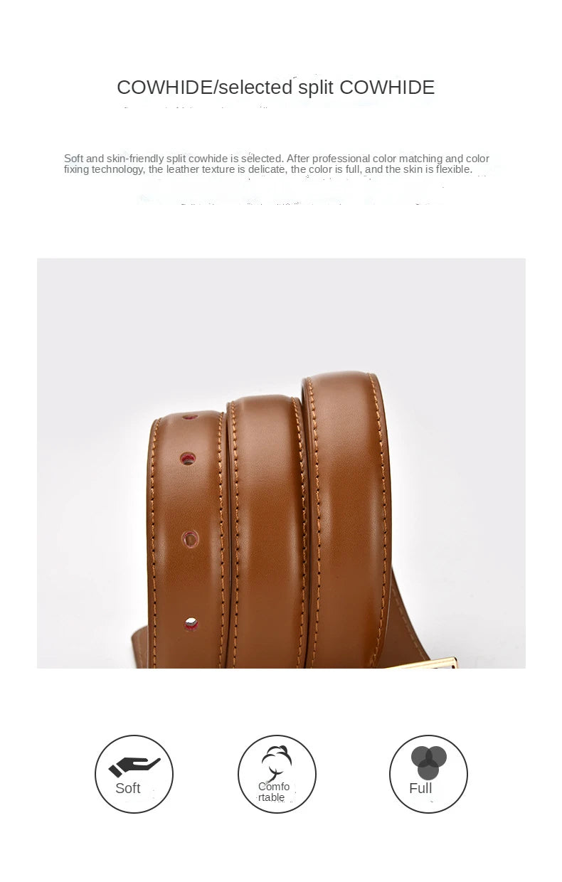 Ceinture en Cuir avec Charme Celtique