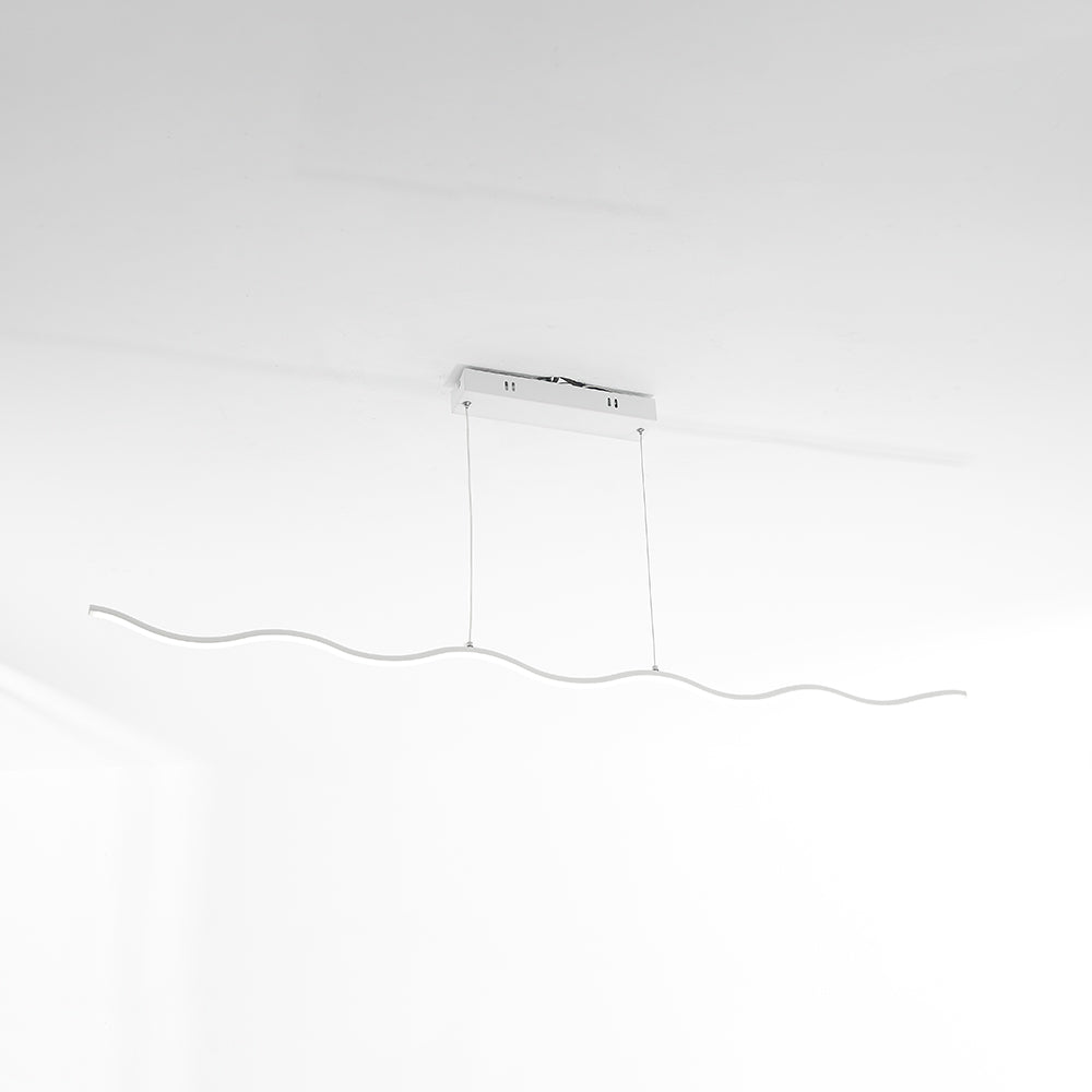 Lampe Suspendue LED avec Motif Ondulé – WaveGlow