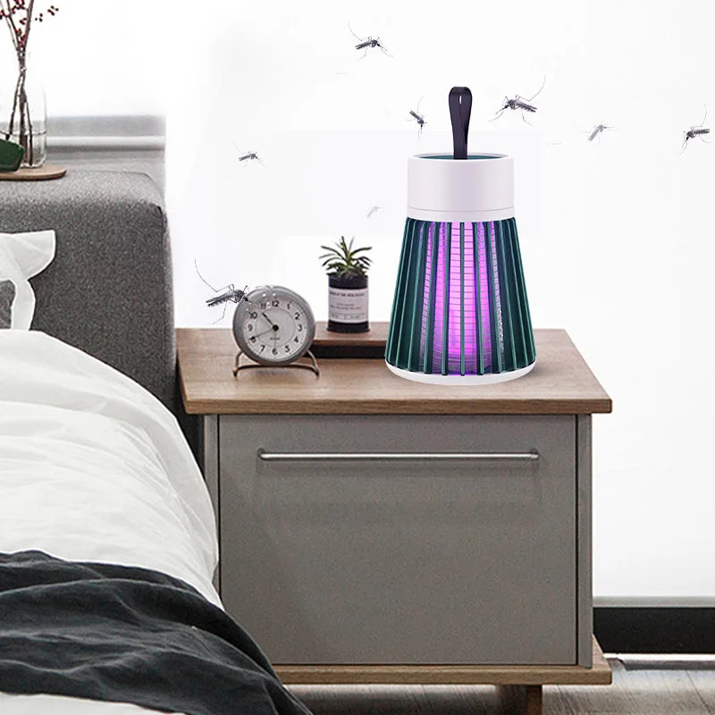 Lampe à LED Anti-Moustiques - Puissant Éliminateur d'Insectes Intérieur & Extérieur