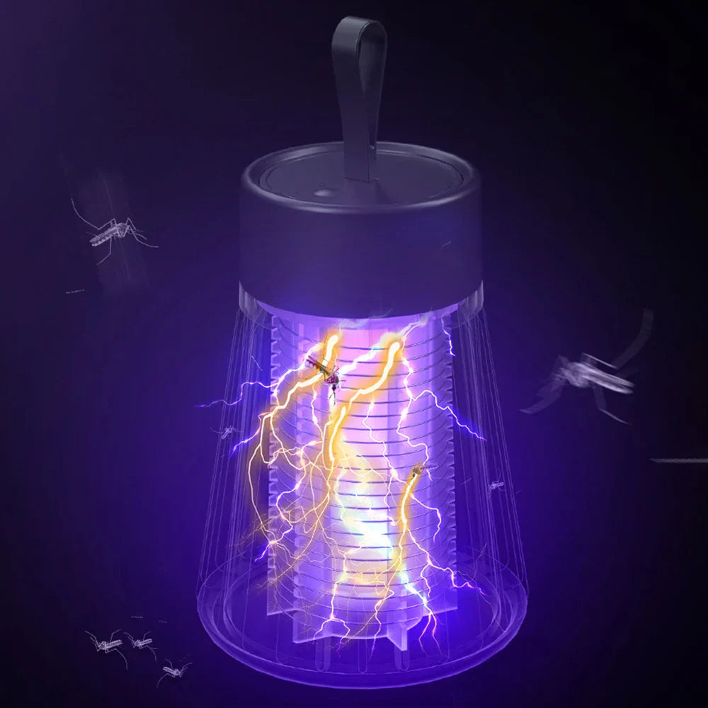 Lampe à LED Anti-Moustiques - Puissant Éliminateur d'Insectes Intérieur & Extérieur