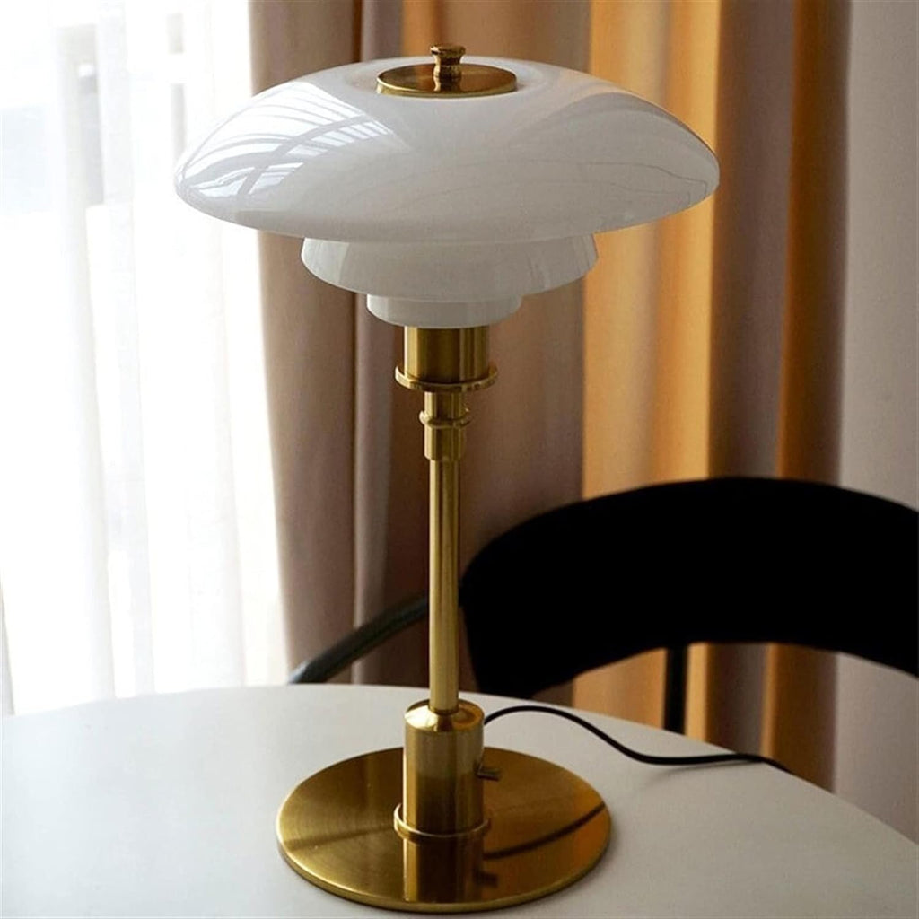 Lena Designer Lampe de Table Nordique | Verre | LED | Scandinave