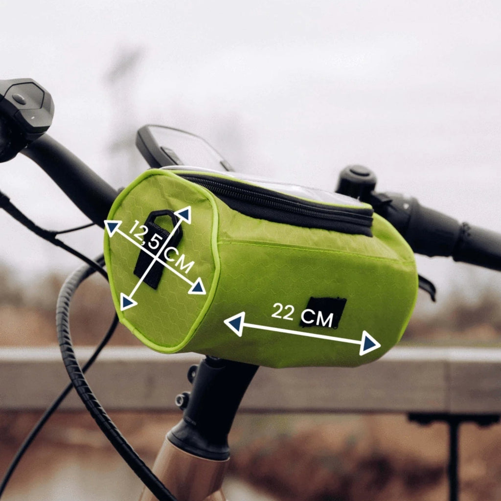 Sac de guidon pour vélo | Sacoche étanche avec écran tactile | Tourix
