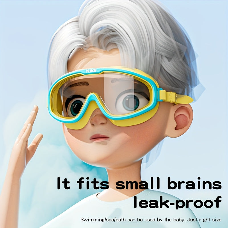 Lunettes de Natation Étanches pour Enfants - Anti-Buée & Protection UV