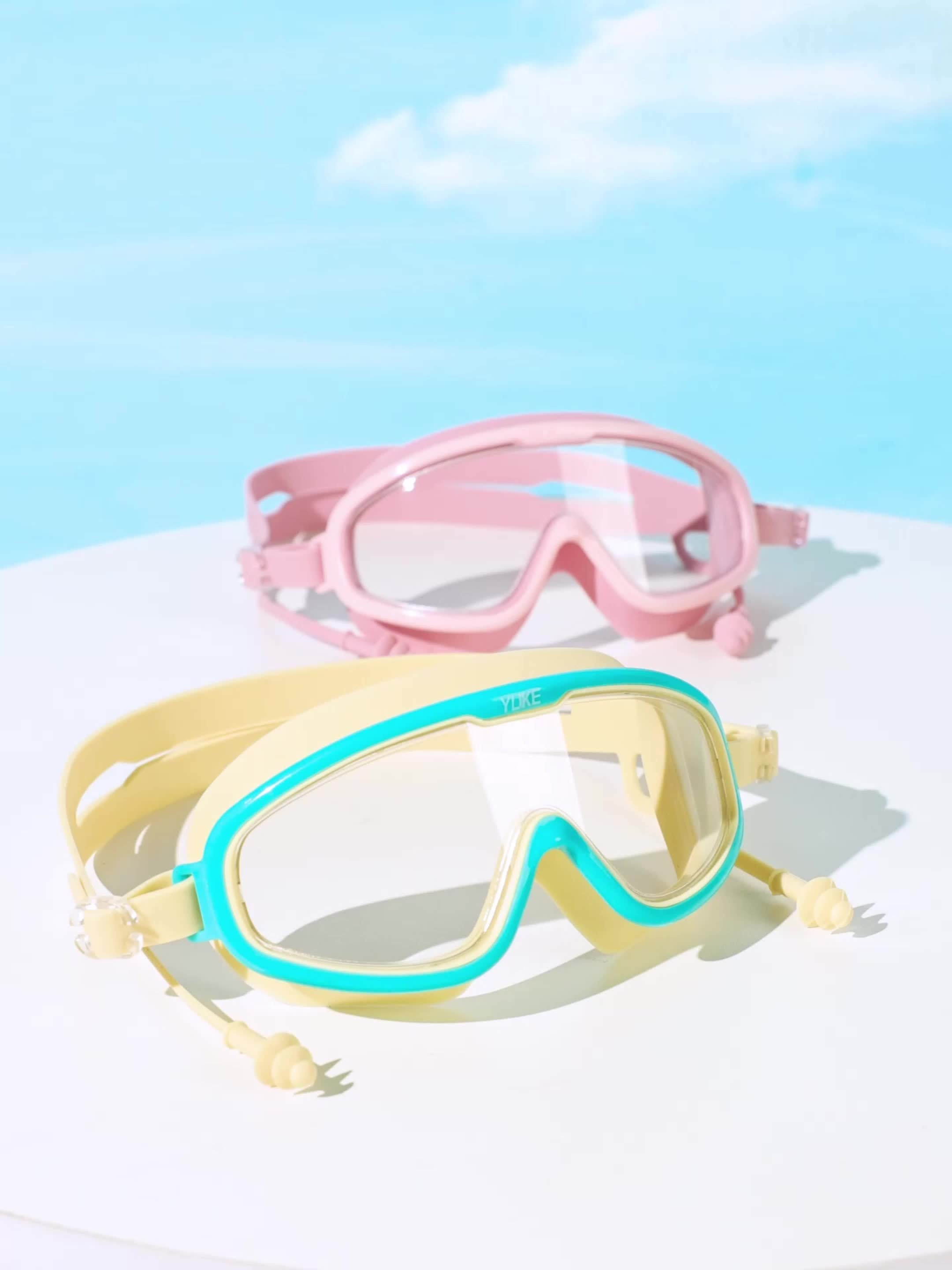 Lunettes de Natation Étanches pour Enfants - Anti-Buée & Protection UV