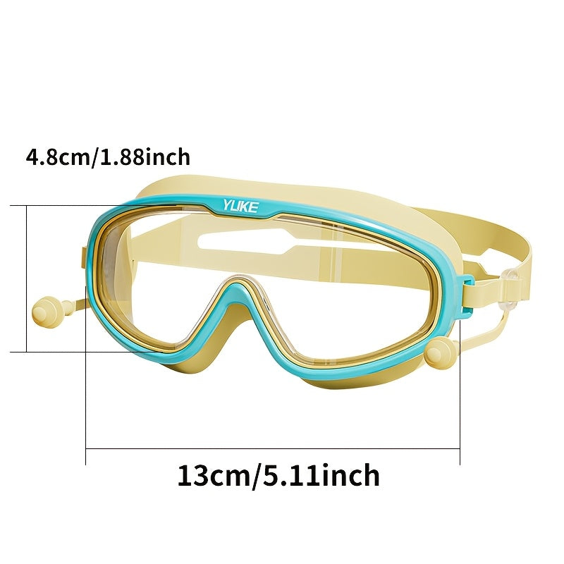 Lunettes de Natation Étanches pour Enfants - Anti-Buée & Protection UV