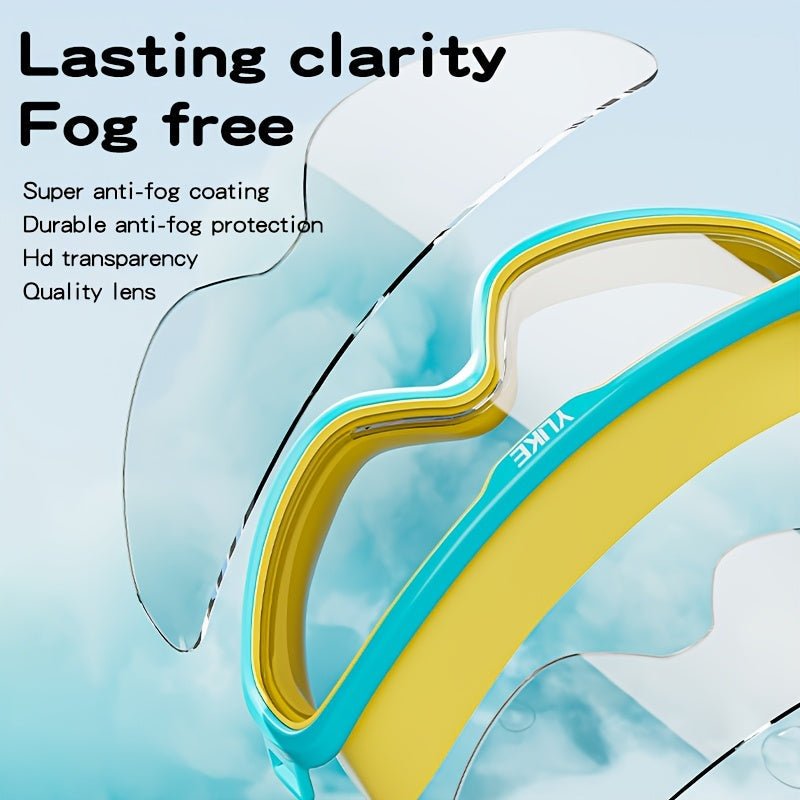 Lunettes de Natation Étanches pour Enfants - Anti-Buée & Protection UV