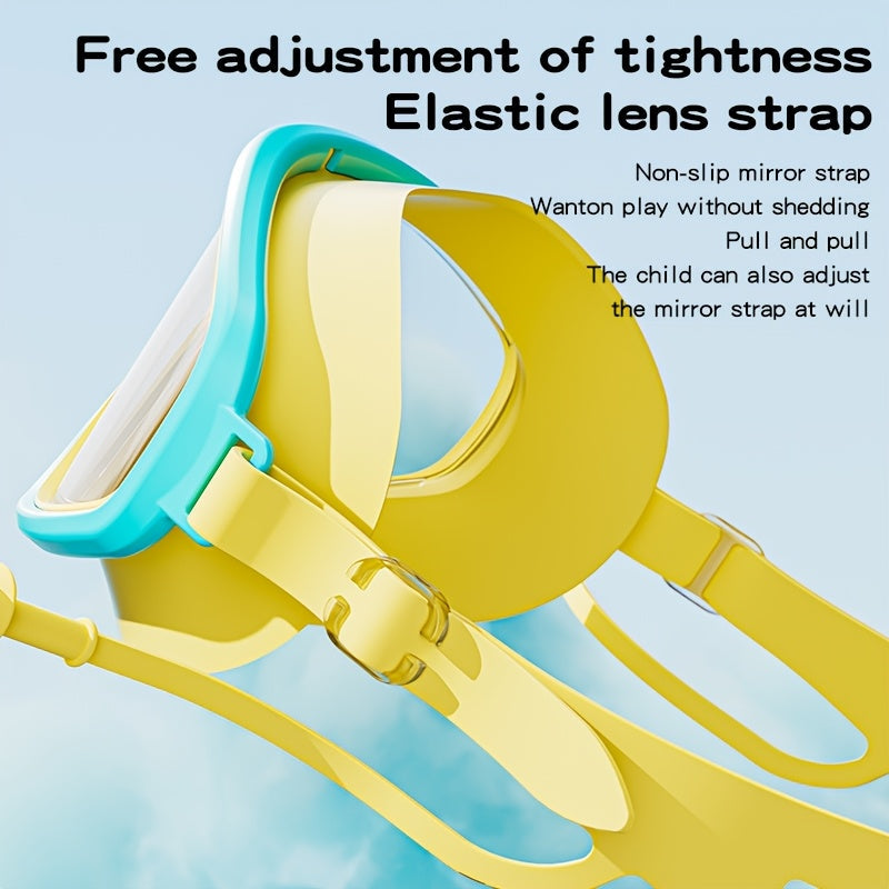 Lunettes de Natation Étanches pour Enfants - Anti-Buée & Protection UV