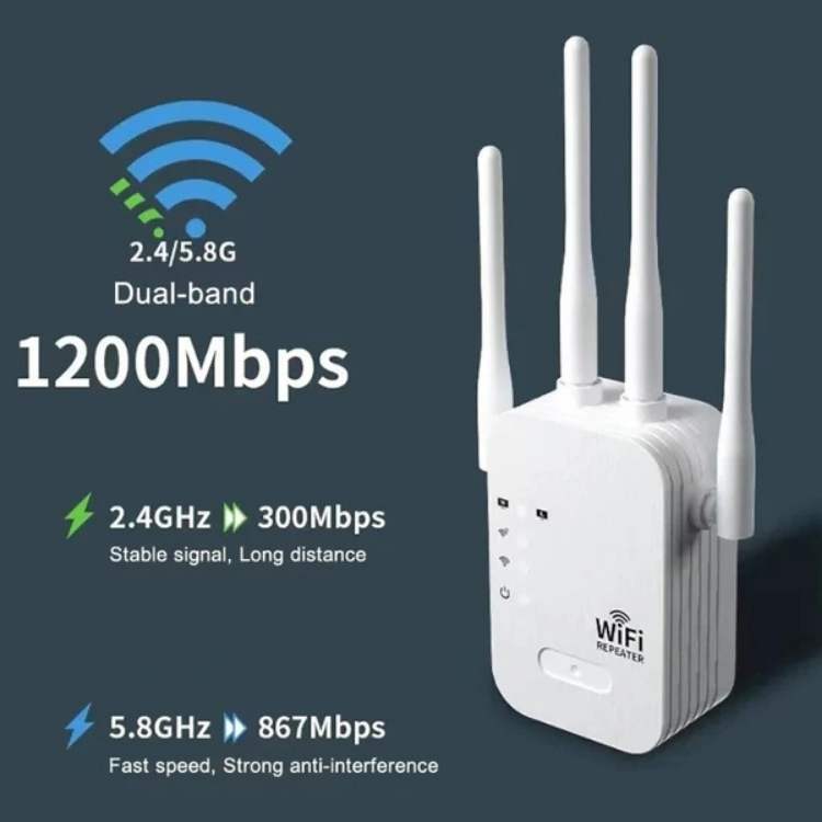 Amplificateur WiFi 5G Extérieur Longue Portée pour une Connectivité Rapide