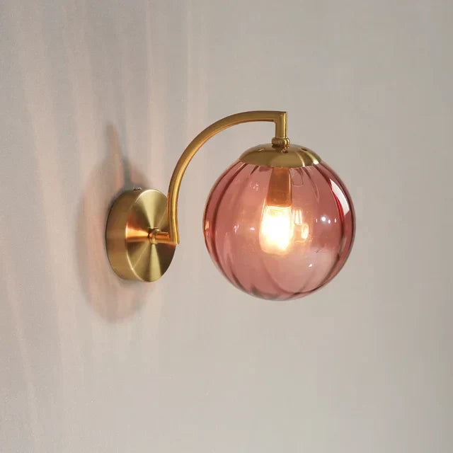 Lampe murale moderne en verre de luxe - CrystalGlow
