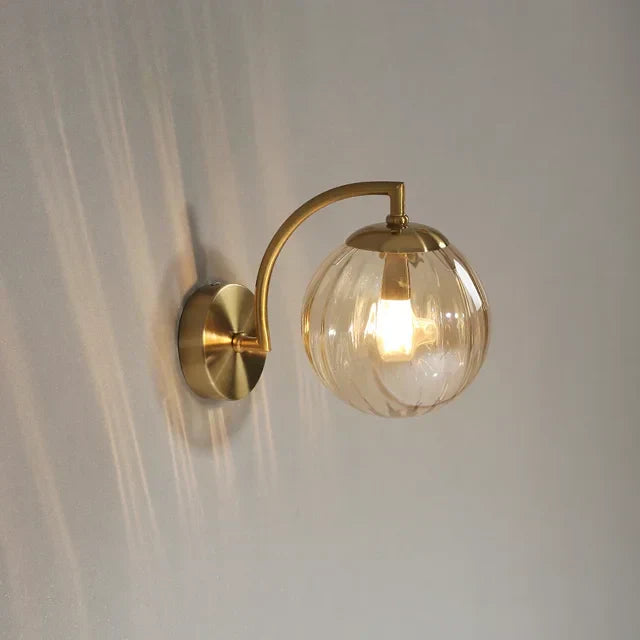 Lampe murale moderne en verre de luxe - CrystalGlow
