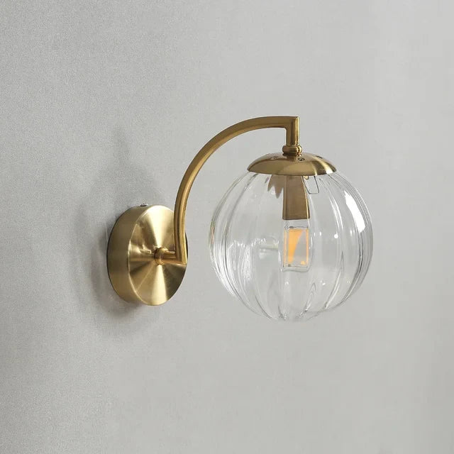 Lampe murale moderne en verre de luxe - CrystalGlow