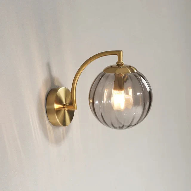 Lampe murale moderne en verre de luxe - CrystalGlow