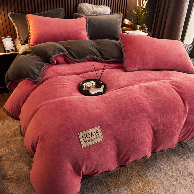 Ensemble de Literie en Fleece de Luxe - PlushHaven