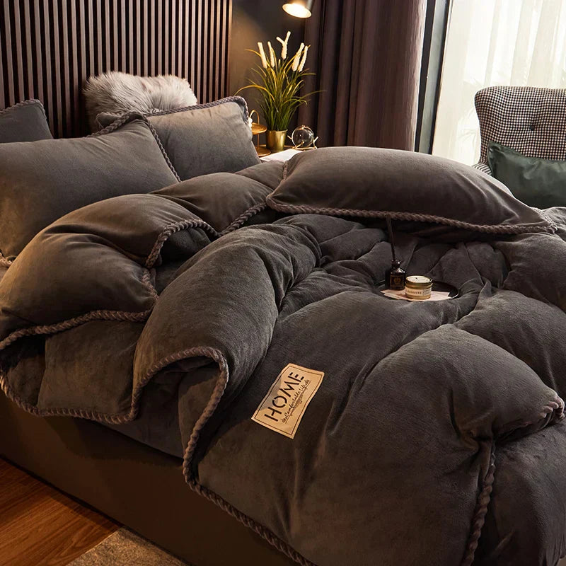 Ensemble de Literie en Fleece de Luxe - PlushHaven