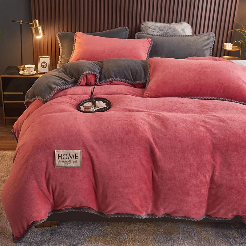 Ensemble de Literie en Fleece de Luxe - PlushHaven