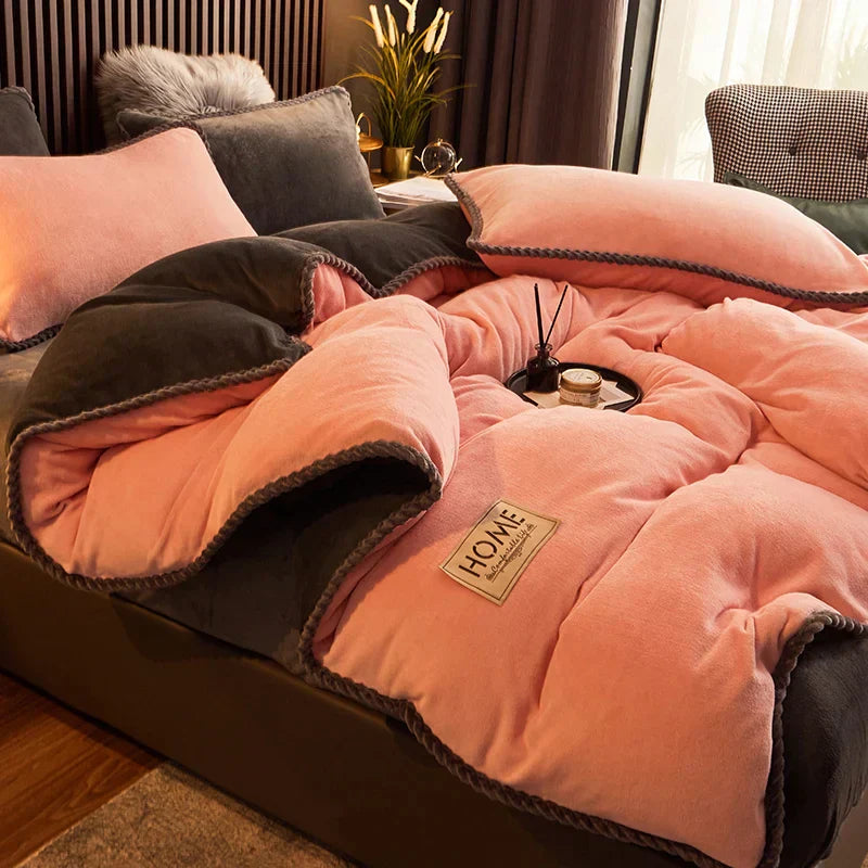 Ensemble de Literie en Fleece de Luxe - PlushHaven