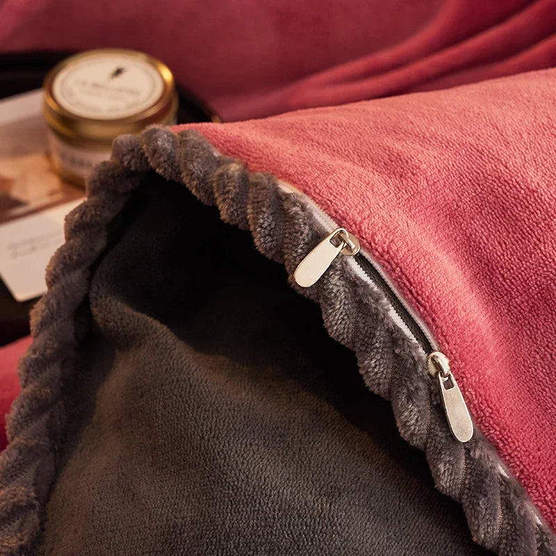 Ensemble de Literie en Fleece de Luxe - PlushHaven