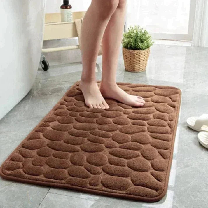 Tapis de douche antidérapant luxueux | Confort ultime | Sécurité et style