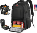 Sac à dos de voyage Extra-Large pour le déjeuner et l'ordinateur portable avec port de chargement USB