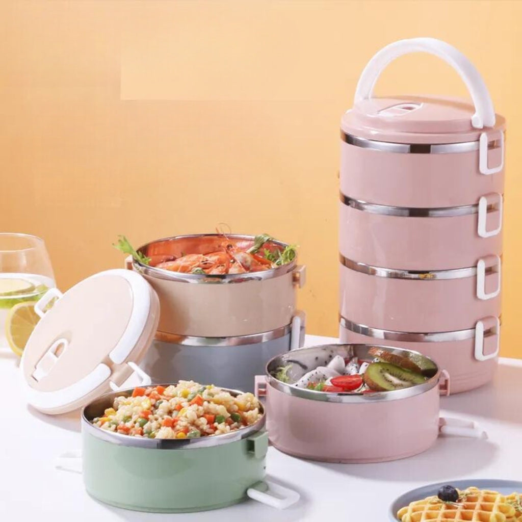 Skanto | Boîte à Lunch Isolée | Garde la Nourriture Chaude pendant 6 Heures, Étanche & Idéale pour le Travail, l'École et les Pique-Niques