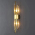 Applique LED en Cristal - Finition Dorée Luxe