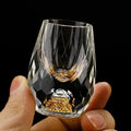 Verres à Shooter CrystalElegance - Ensemble de Cristal de Luxe pour Fêtes