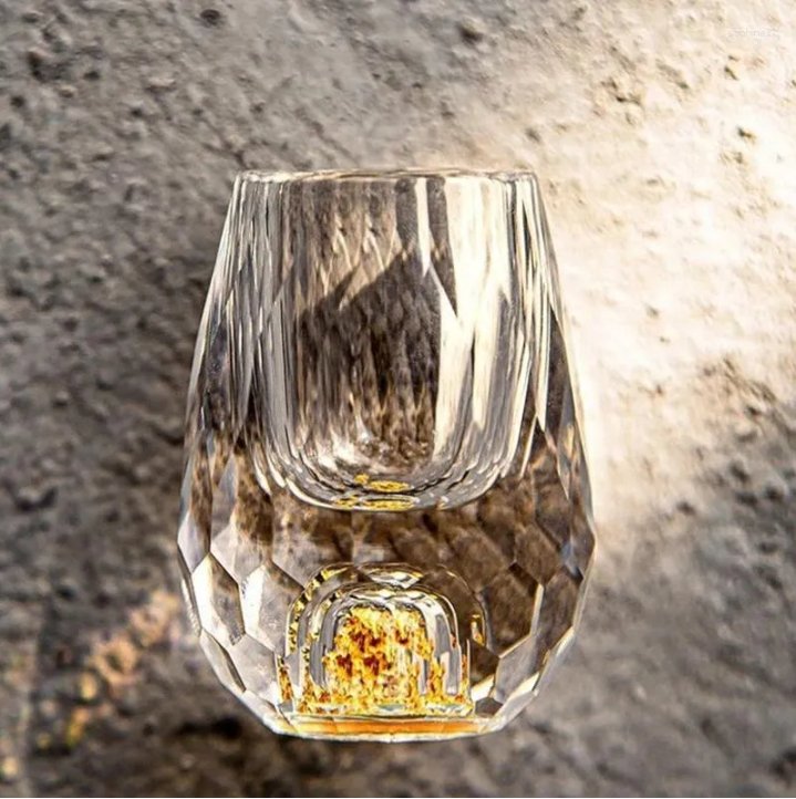 Verres à Shooter CrystalElegance - Ensemble de Cristal de Luxe pour Fêtes