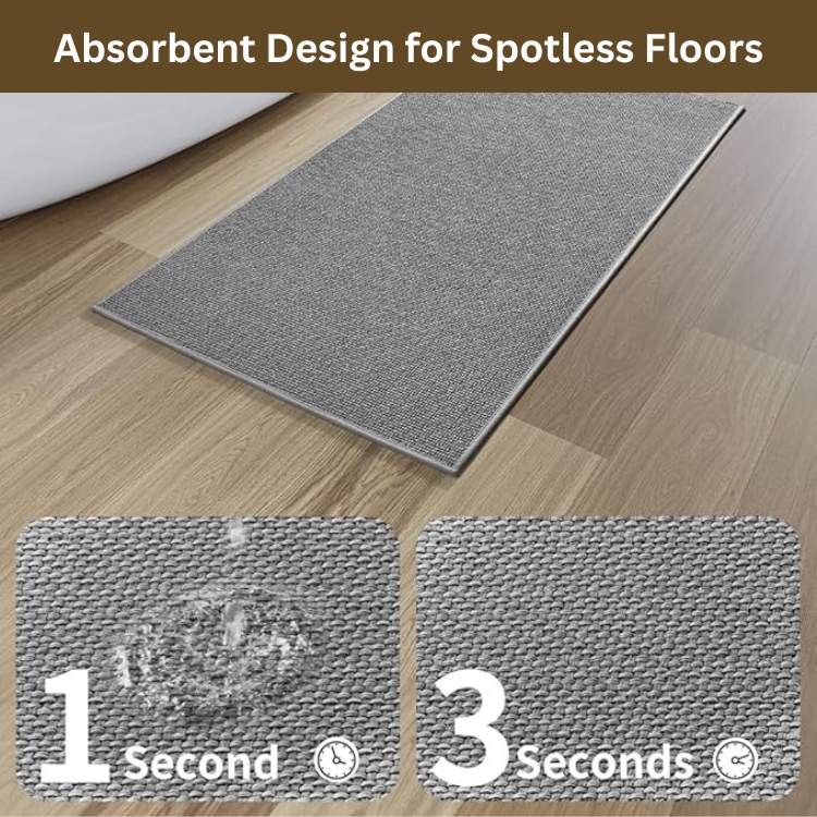 Tapis de Bain Antidérapant LuxeBraide