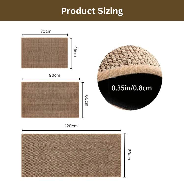 Tapis de Bain Antidérapant LuxeBraide