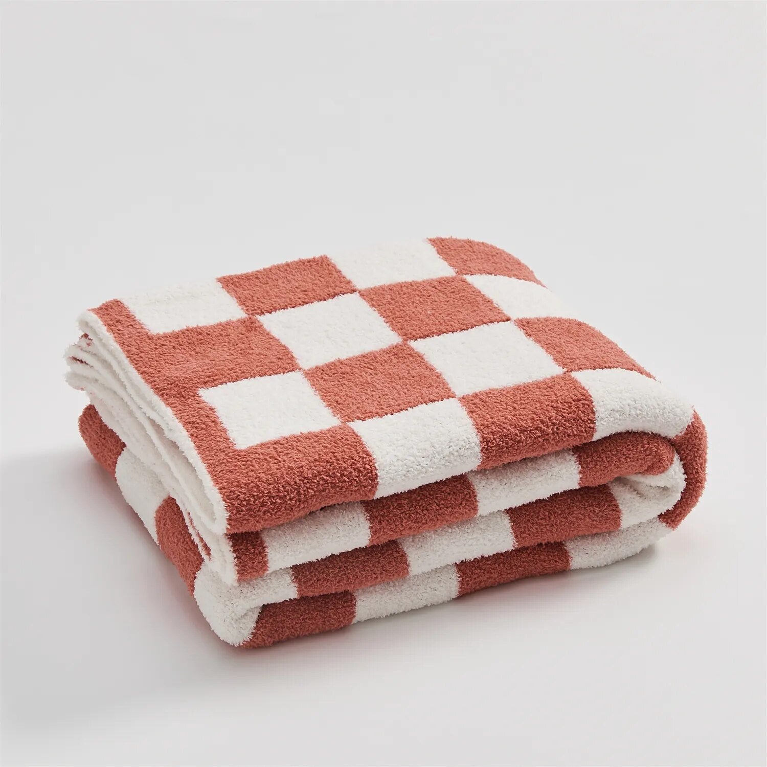 Couverture à carreaux élégante