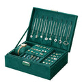 Luxueux Grand Coffret à Bijoux en Velours