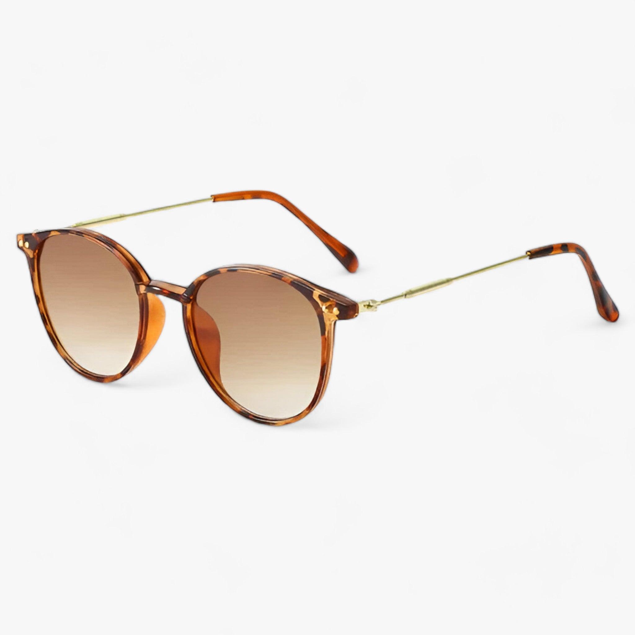 Lunettes de soleil pour femmes luxueuses avec une monture ronde – Liora