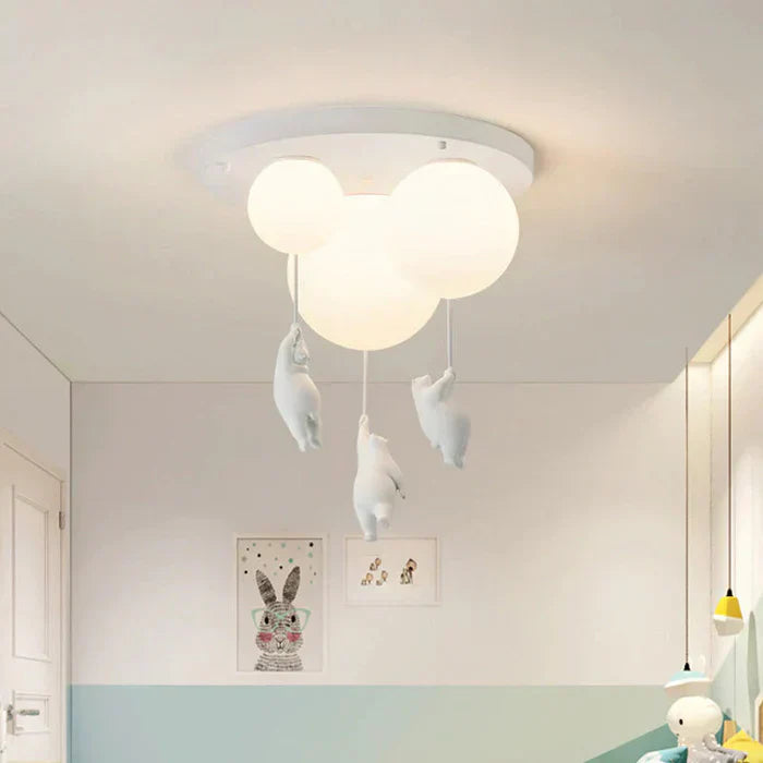 Lampe de Plafond pour Enfant avec Ours et Ballon | CloudBear Fantasy