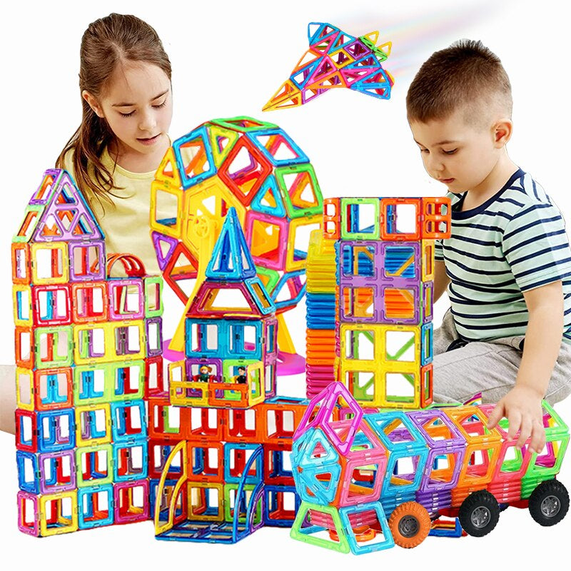 Jouets de Construction Magnétiques - Développez la Créativité | Blocs Magnétiques