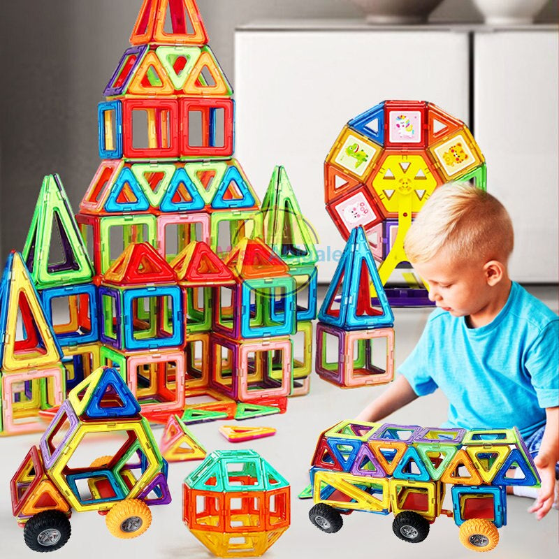 Jouets de Construction Magnétiques - Développez la Créativité | Blocs Magnétiques