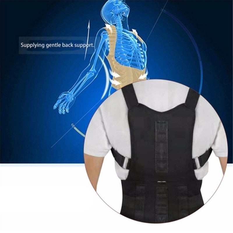 Brace de Dos Magnétique pour une Amélioration Optimale de la Posture