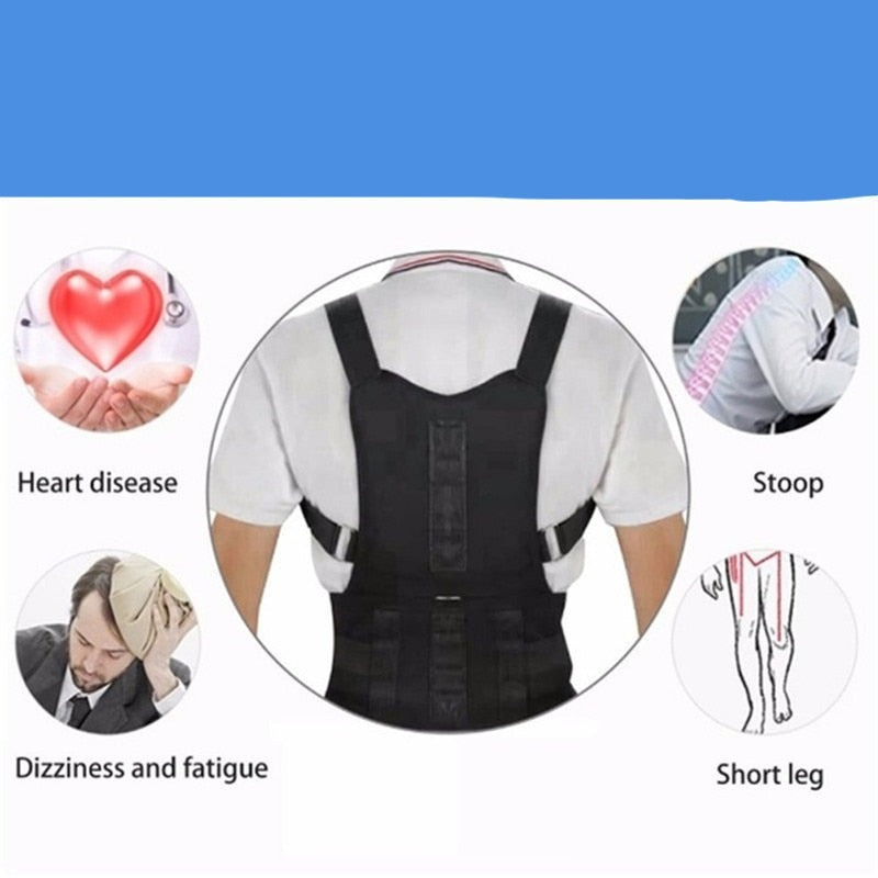 Brace de Dos Magnétique pour une Amélioration Optimale de la Posture