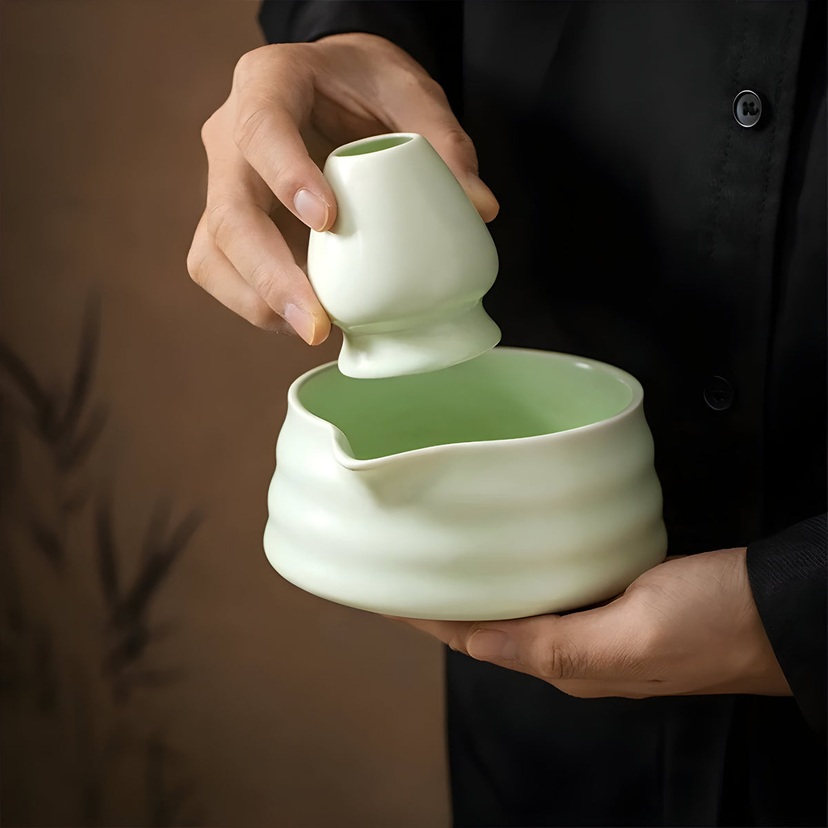 Ensemble en céramique Matcha – Ensemble de thé japonais traditionnel pour des moments relaxants et attentifs
