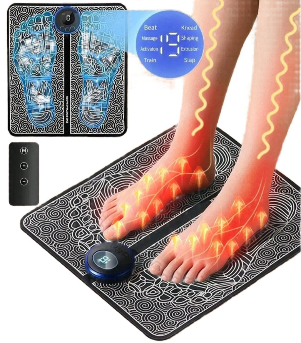Appareil de massage des pieds EMS rajeunissant – Détente et soulagement de la douleur pour vos pieds