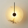 Applique LED de luxe avec finition en marbre pour un intérieur élégant