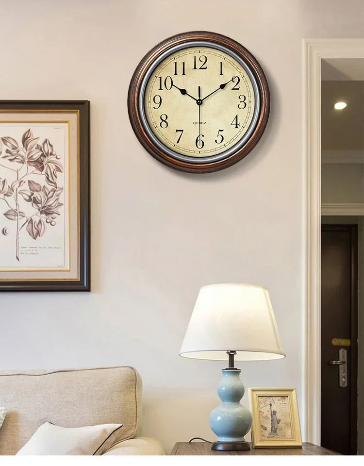 Horloge murale d'élégance classique pour tous les intérieurs
