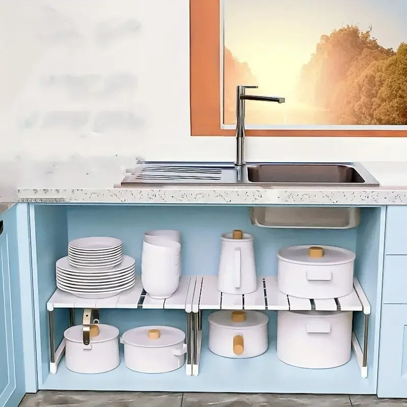 Étagère de rangement empilable pour la cuisine