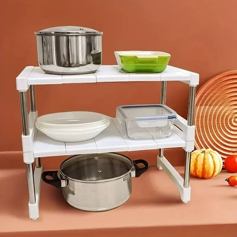 Étagère de rangement empilable pour la cuisine