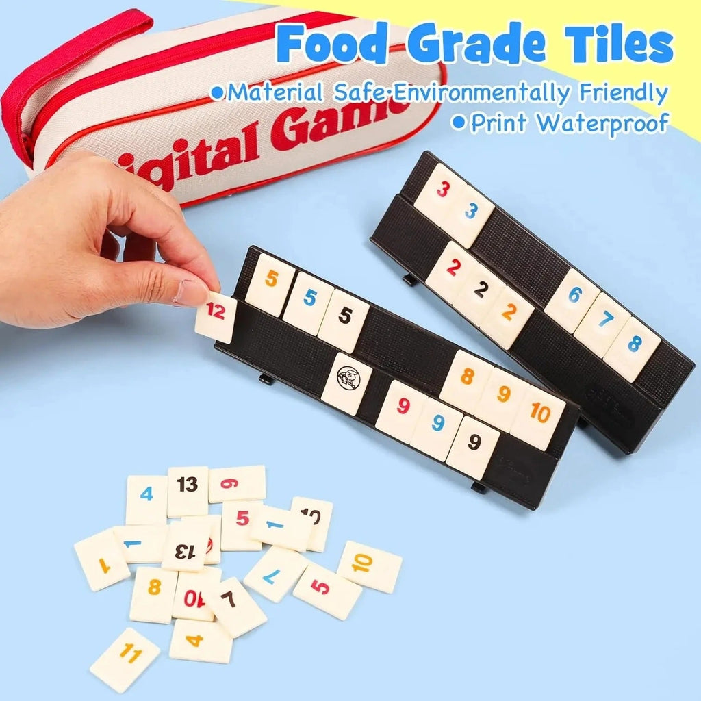 Rummikub Version Voyage - Compact et Idéal
