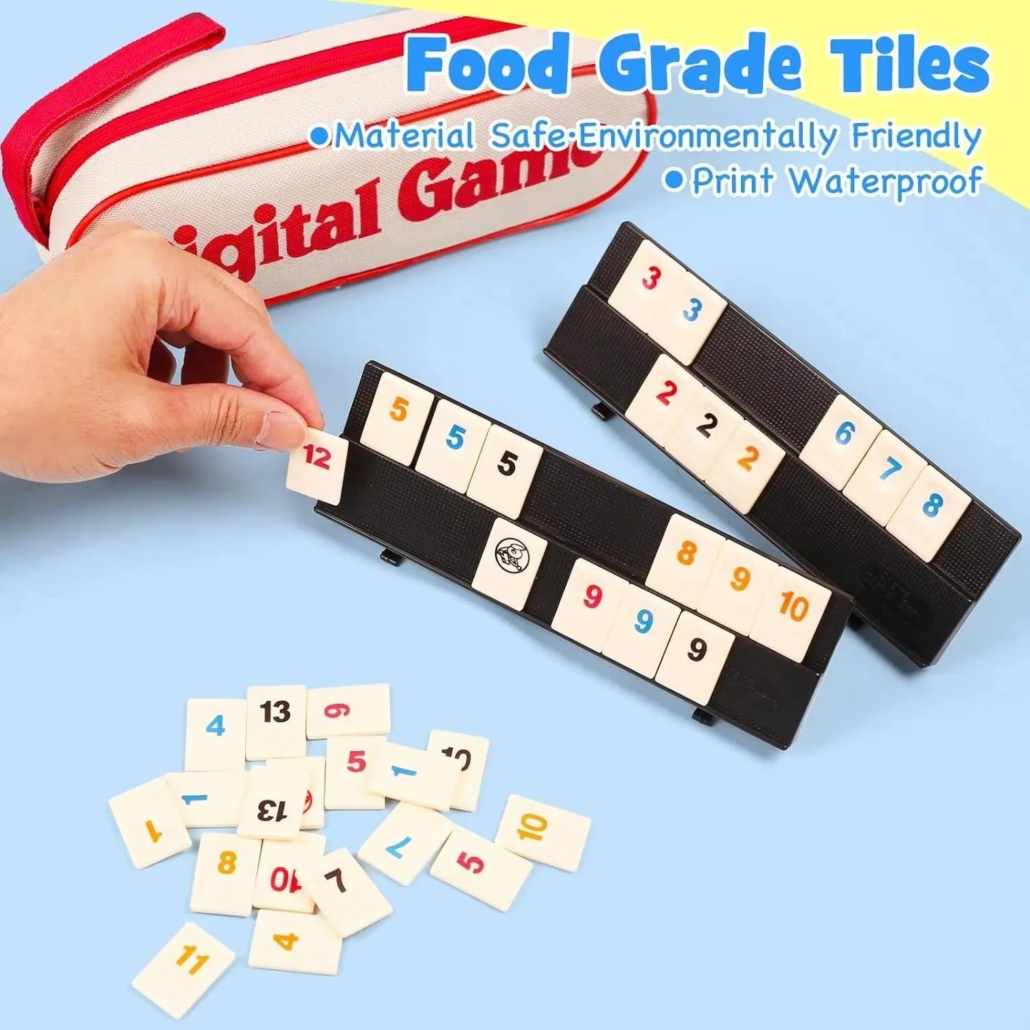 Rummikub Version Voyage - Compact et Idéal