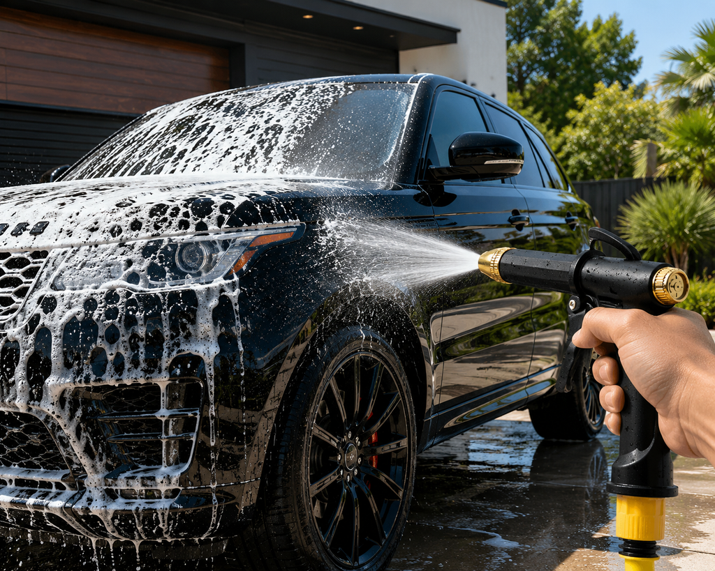 AQUAFORCE - Nettoyeur haute pression pour jardin et voiture