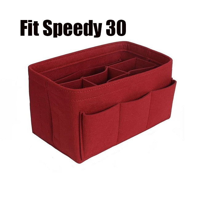 Insert Organisateur de Sac à Main et de Maquillage en Feutre