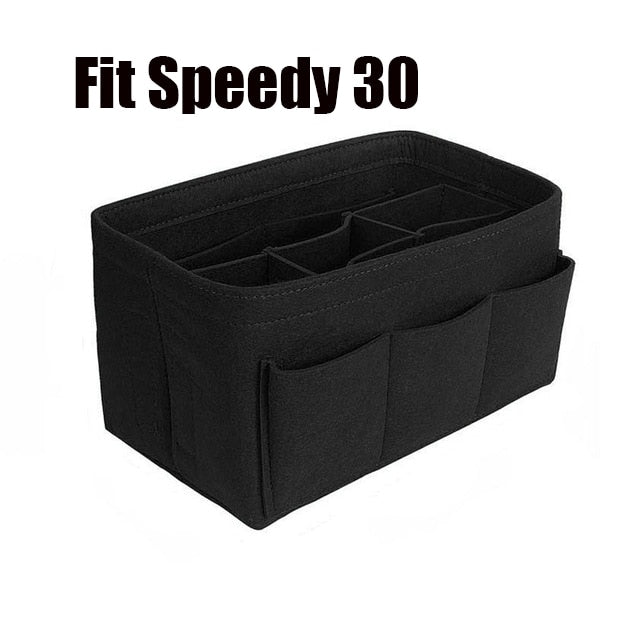 Insert Organisateur de Sac à Main et de Maquillage en Feutre